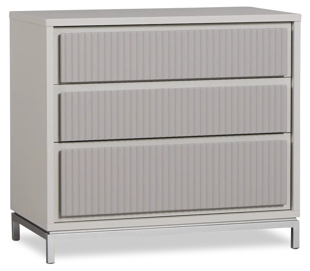 Sinfonia Gray 3-drawer Chest Sinfonia Gray 3-drawer Chest