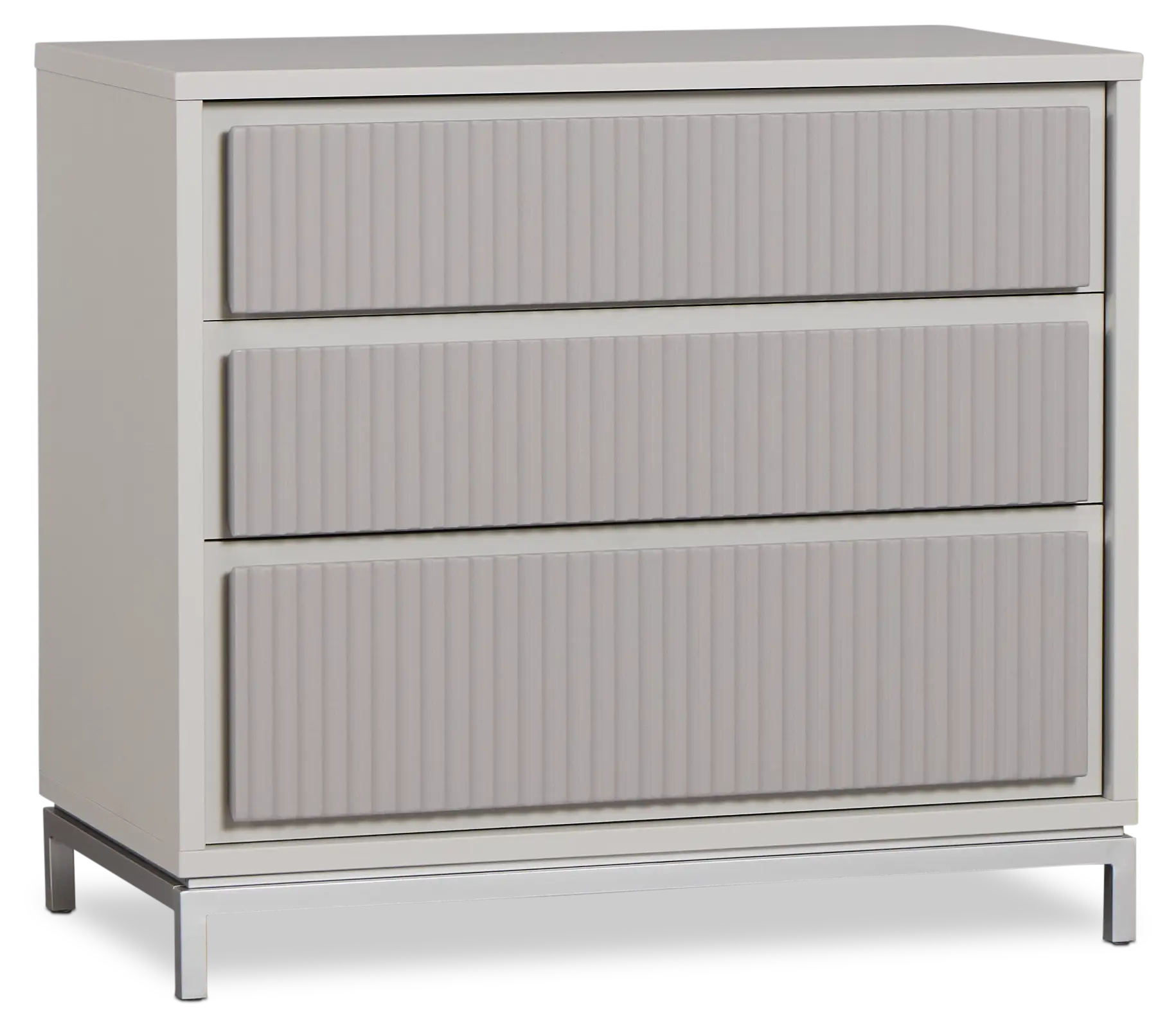 Sinfonia Gray 3-drawer Chest Sinfonia Gray 3-drawer Chest