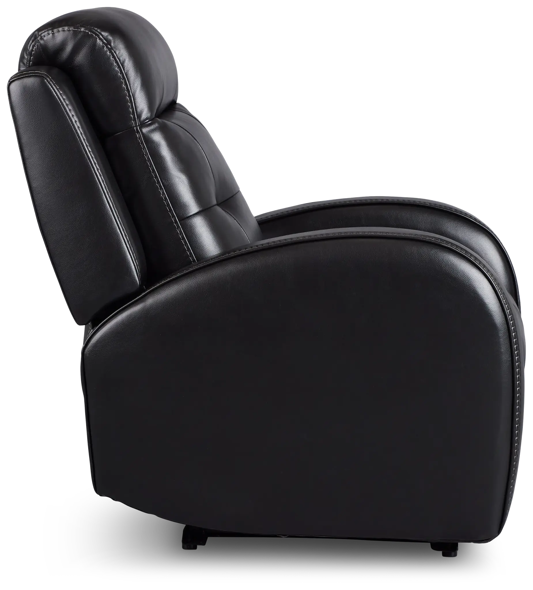 Omega Black Micro Power Recliner Omega Black Micro Power Recliner