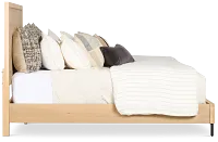 Highland Light Tone Panel Bed