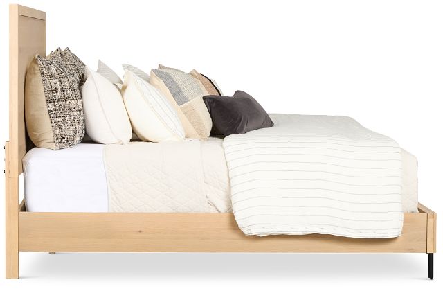 Highland Light Tone Panel Bed