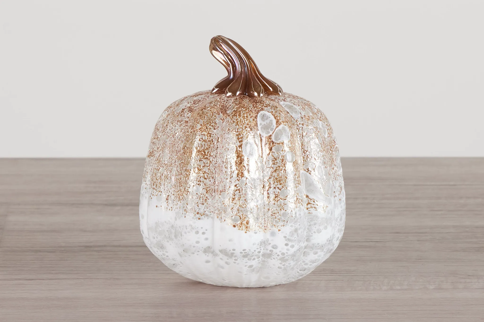 Pumpkin White Small Vase