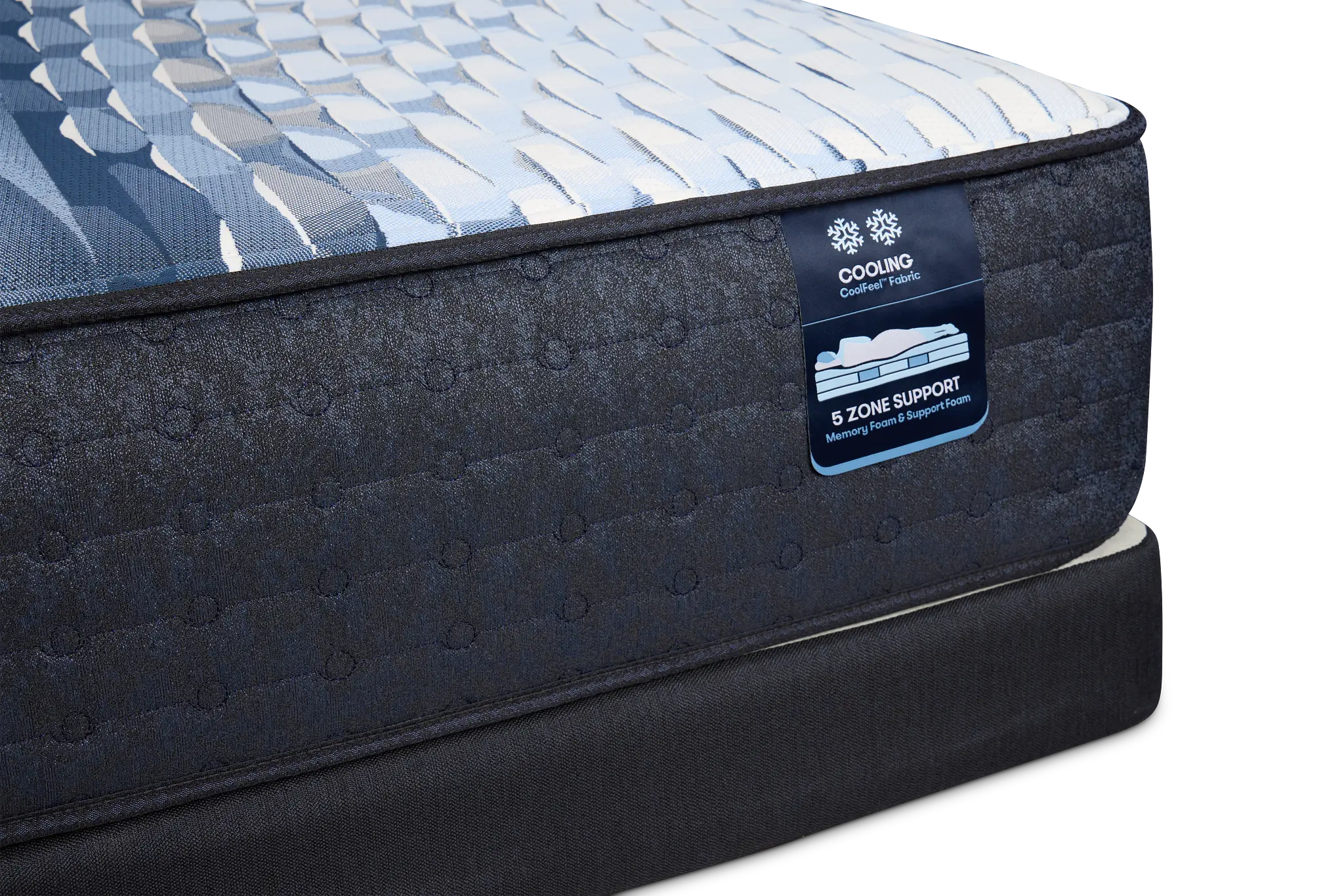 Serta Icomfort Iona Medium Low-profile Mattress Set Serta Icomfort Iona Medium Low-profile Mattress Set