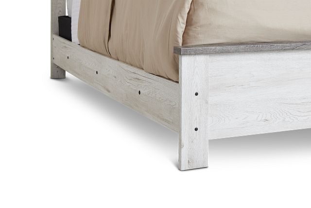 Blueridge Two-tone Panel Bed