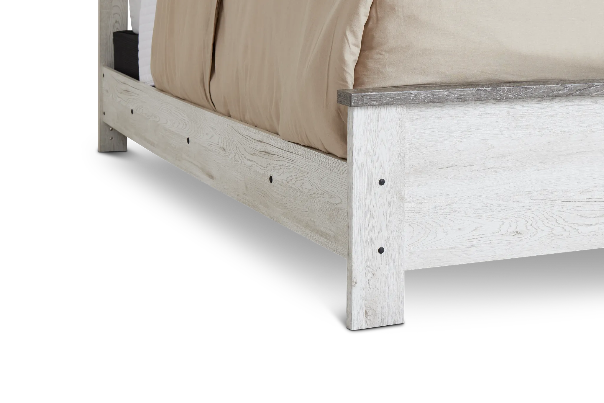 Blueridge Two-tone Panel Bed