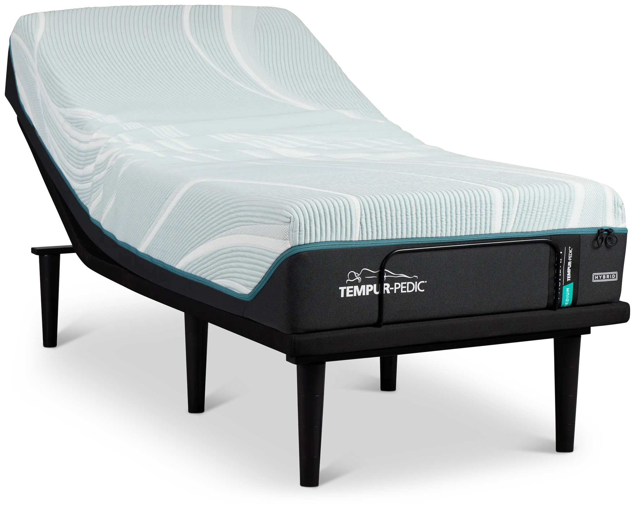 Tempur-pedic Tempur-proadapt Medium Hybrid Ease Adjustable Mattress Set