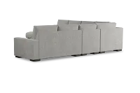 Edgewater Elevation Khaki Large Left Chaise Sectional