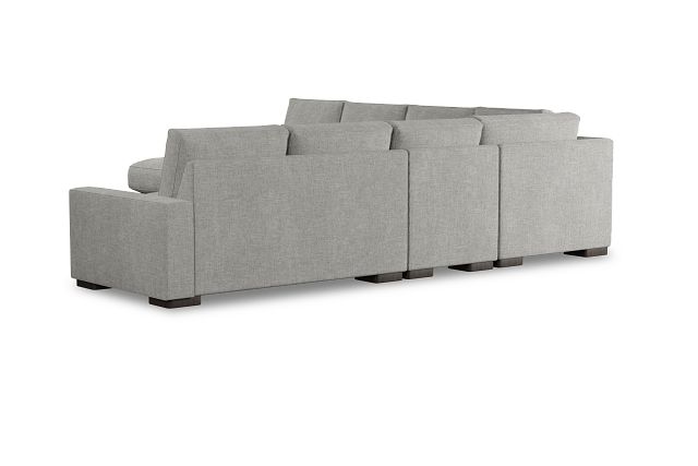Edgewater Elevation Khaki Large Left Chaise Sectional