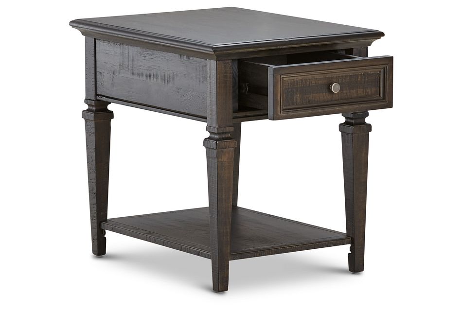Sonoma Dark Tone Rectangular End Table