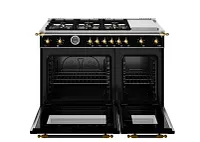 Bertazzoni Heritage Series Black 48" Gas Range