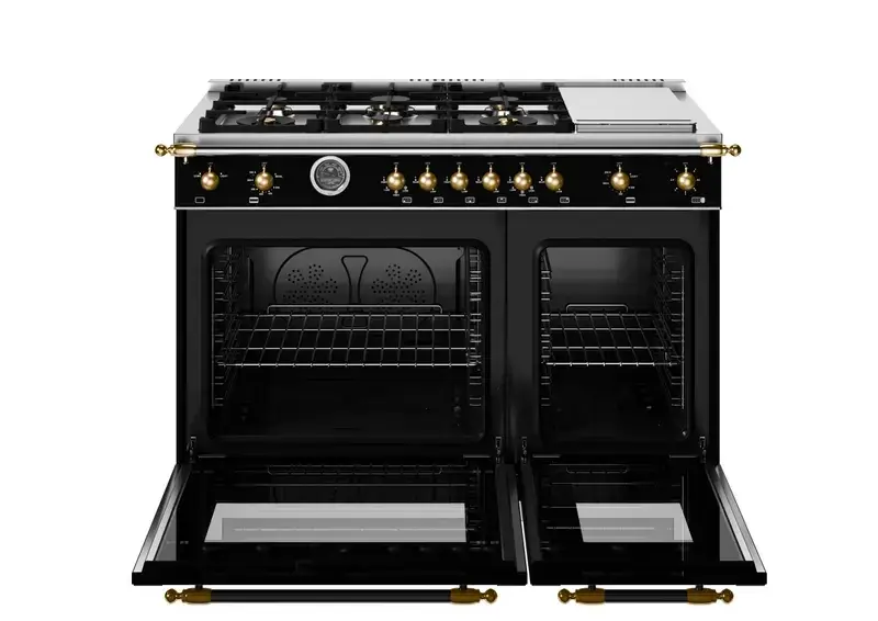 Bertazzoni Heritage Series Black 48" Gas Range Bertazzoni Heritage Series Black 48" Gas Range