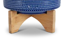 Jessica Blue Medium Planter