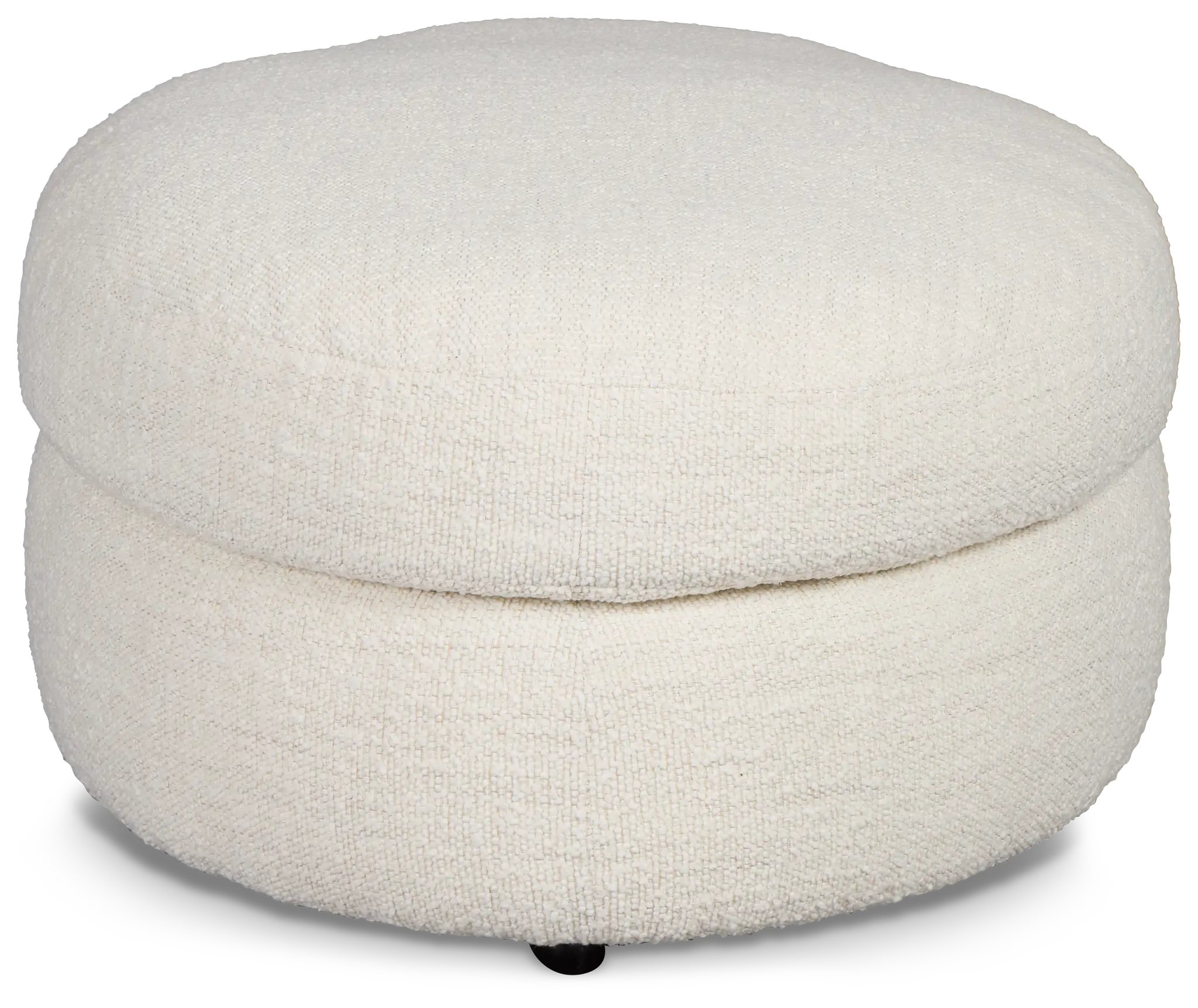 Kaya White Castored Cocktail Ottoman Kaya White Castored Cocktail Ottoman