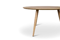 Avon Light Tone Round Coffee Table