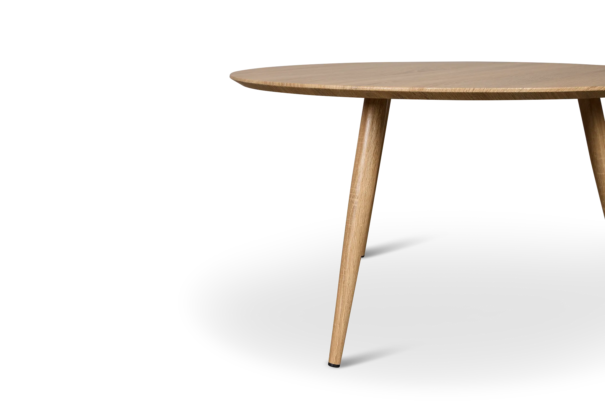 Avon Light Tone Round Coffee Table