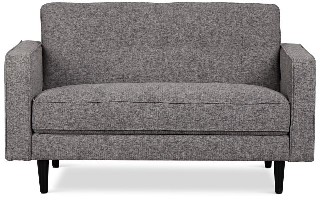 Milo Gray Fabric Loveseat