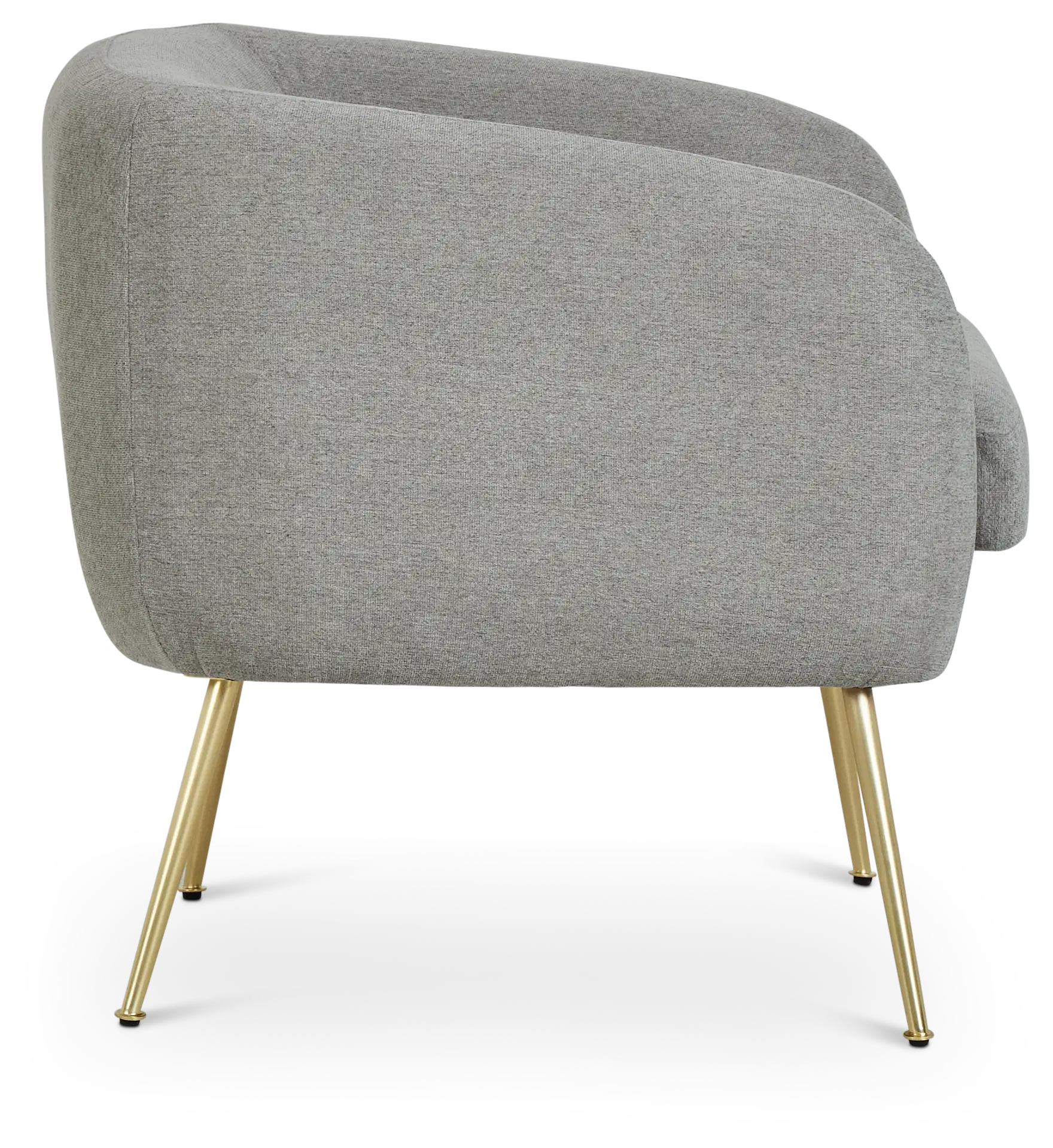 Aubrey Light Gray Fabric Accent Chair Aubrey Light Gray Fabric Accent Chair