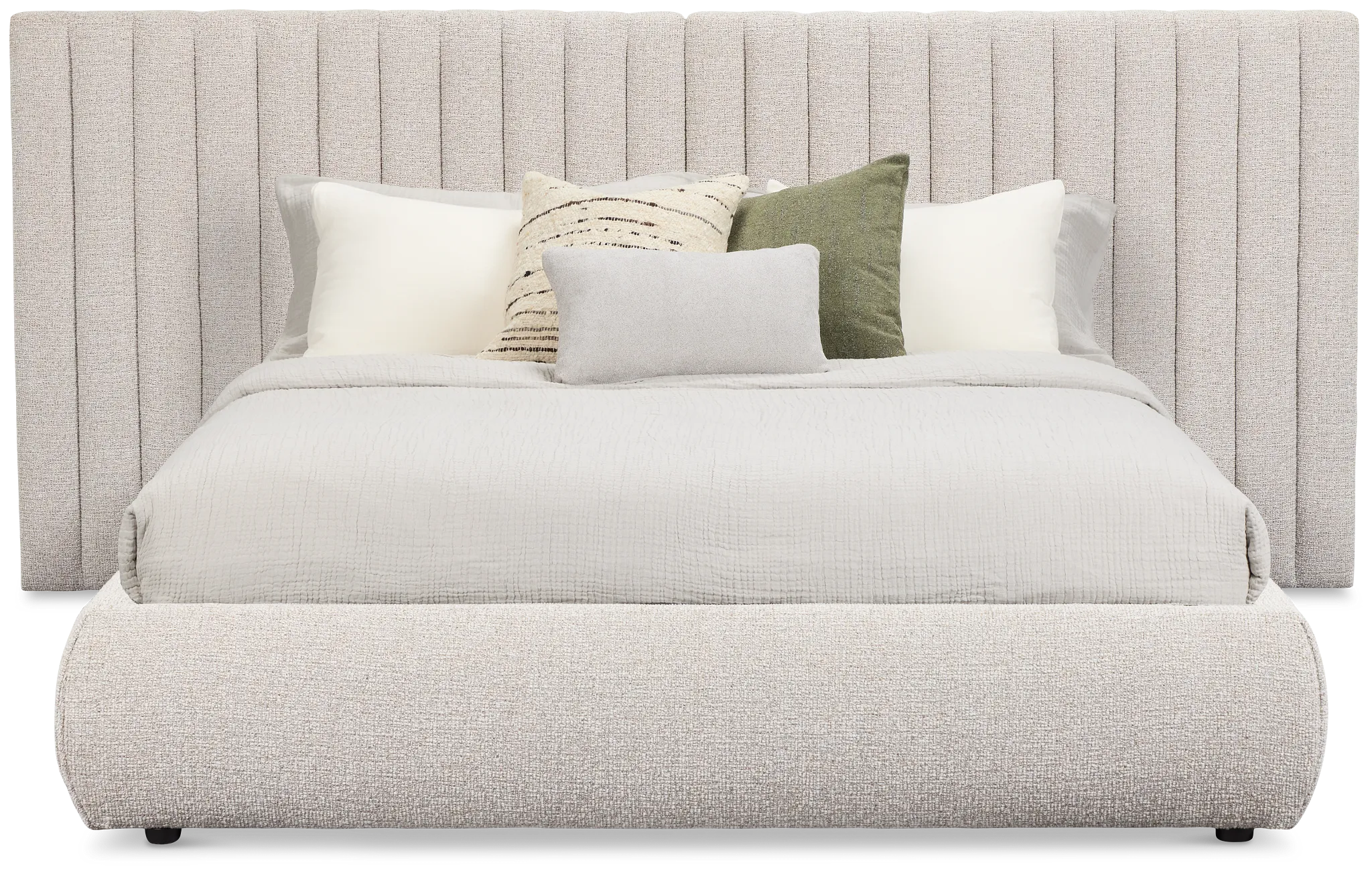 Nomad Gray Uph Spread Bed