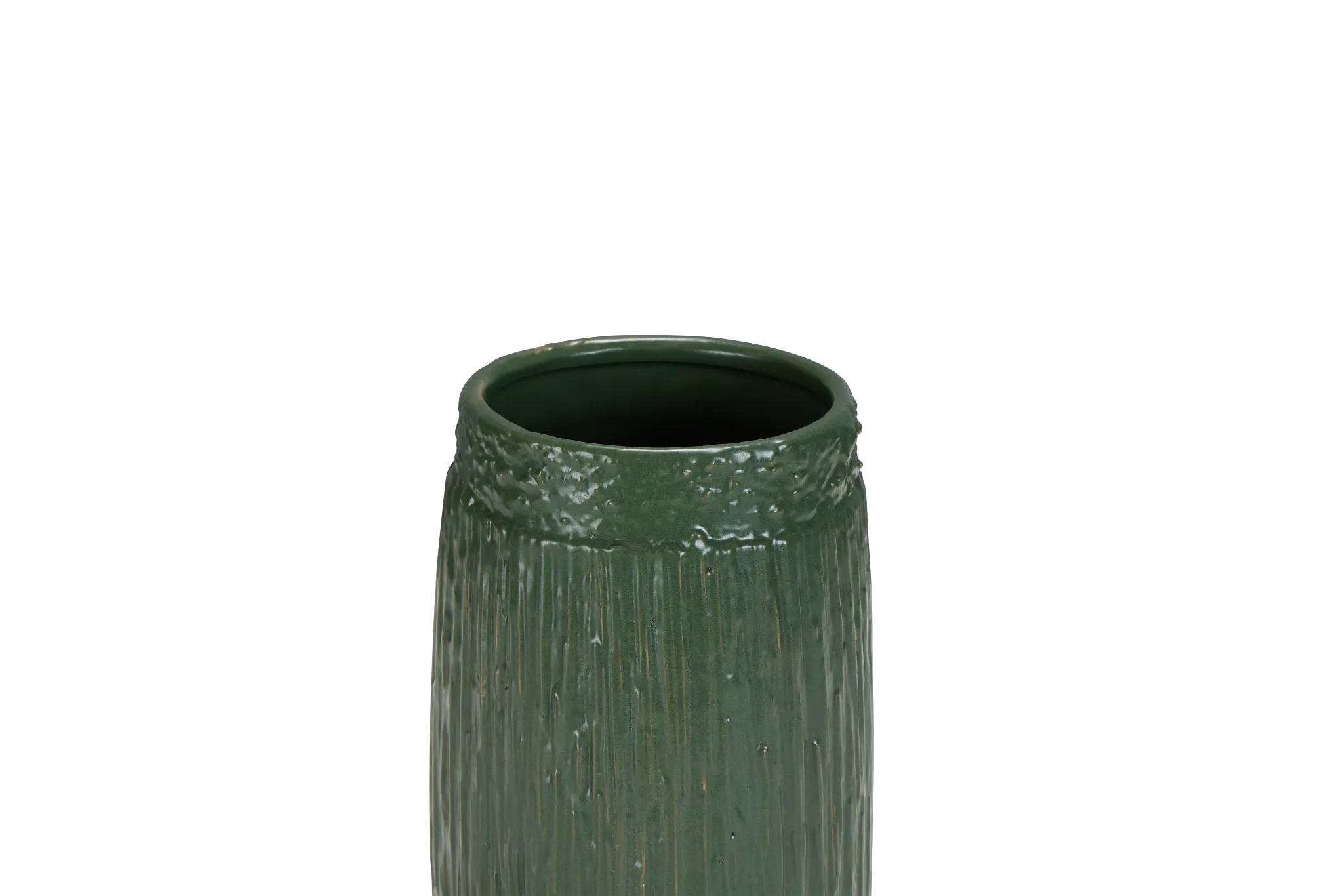 Birk Dark Green Medium Vase