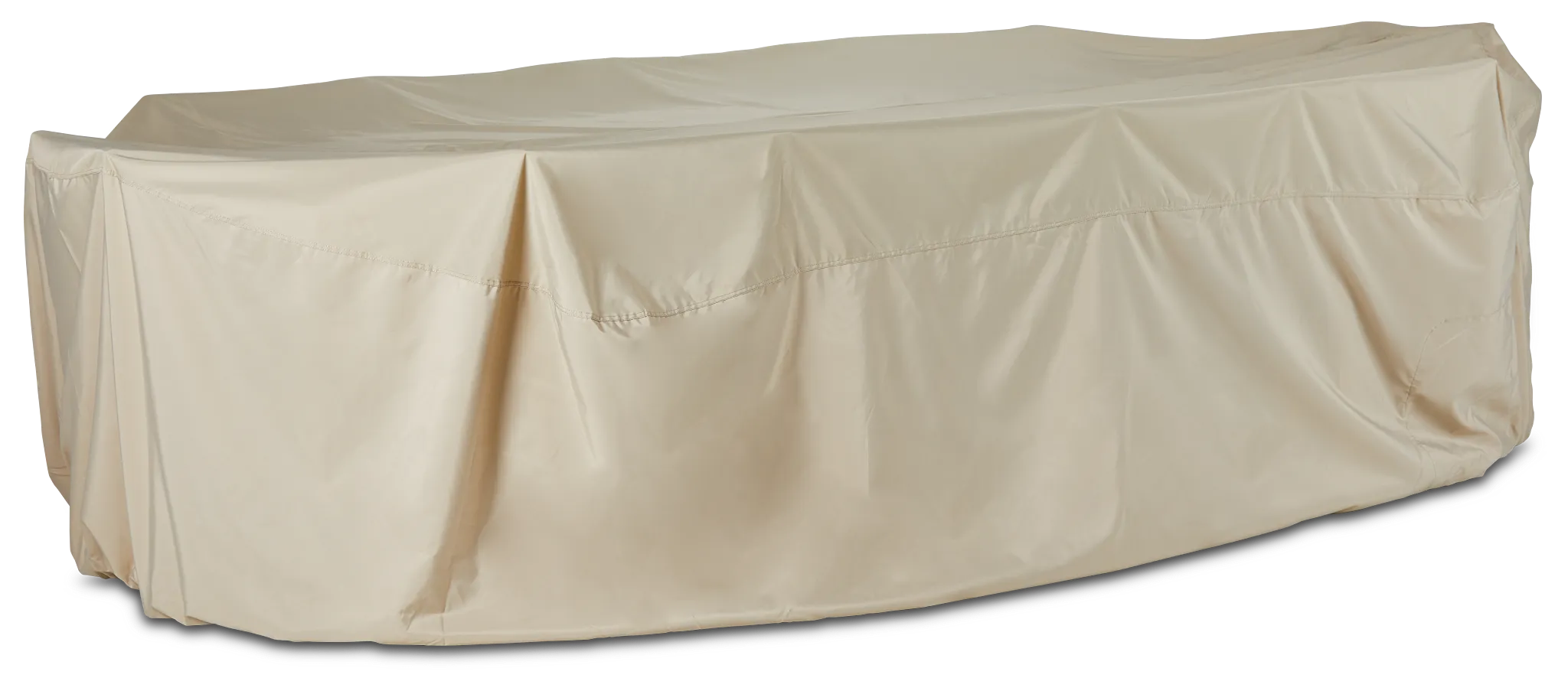 Khaki Large Table & 4 Chairs Outdoor Cover