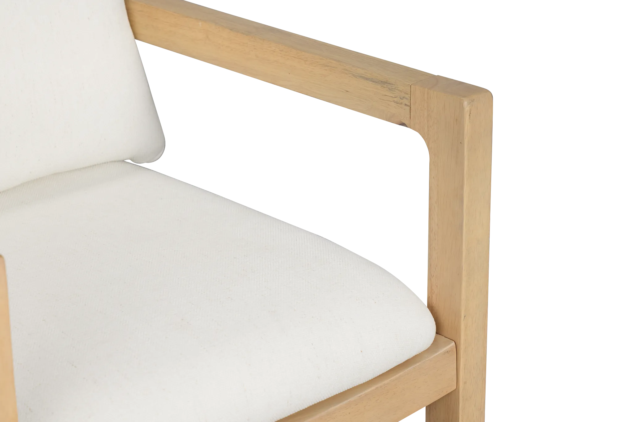 Highland Light Tone Upholstered Arm Chair