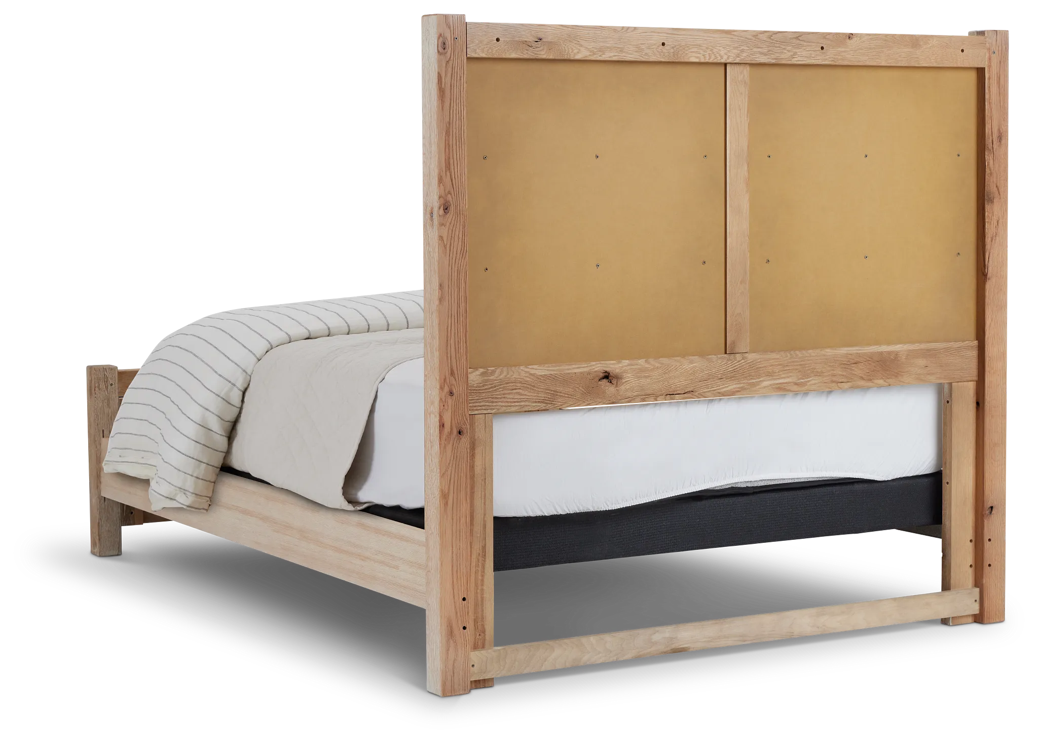 Salt Lake Light Tone Panel Bed
