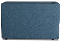 Citymod Blue Fabric Itable Media Console With Storage Drawer