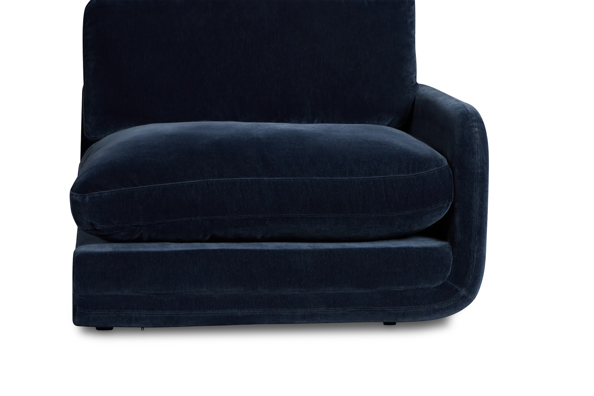 Jules Dark Blue Velvet Right Chair