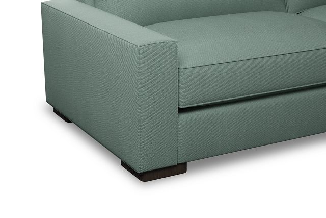 Edgewater Delray Light Green 96" Sofa W/ 2 Cushions (4)