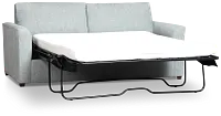Shore Light Blue Fabric Cooling Memory Foam Sleeper