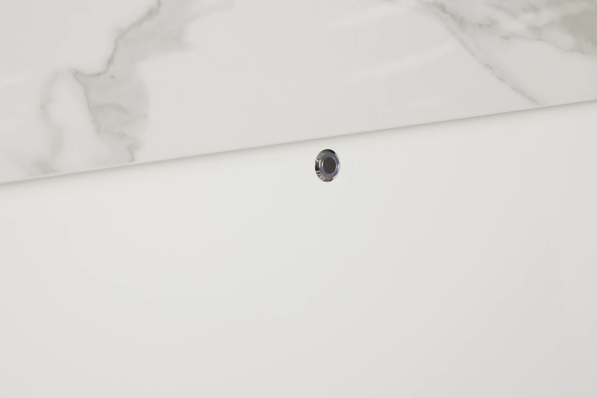 Modena White Platform Bed