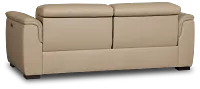 Flexsteel Brodie Taupe Lthr/vinyl Power Reclining Sofa