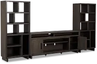 Richmond Gray 80" Open Pier Entertainment Wall