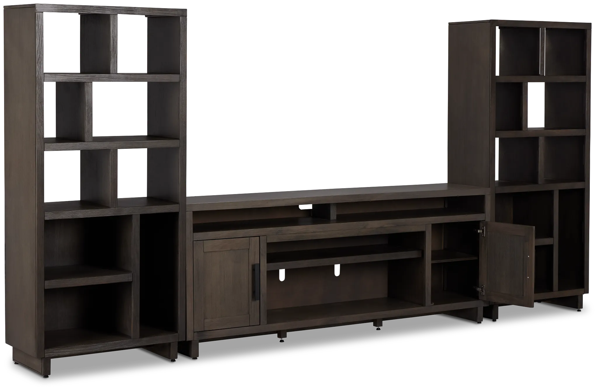 Richmond Gray 80" Open Pier Entertainment Wall