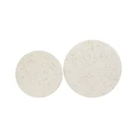 Zume White Concrete Nesting Tables