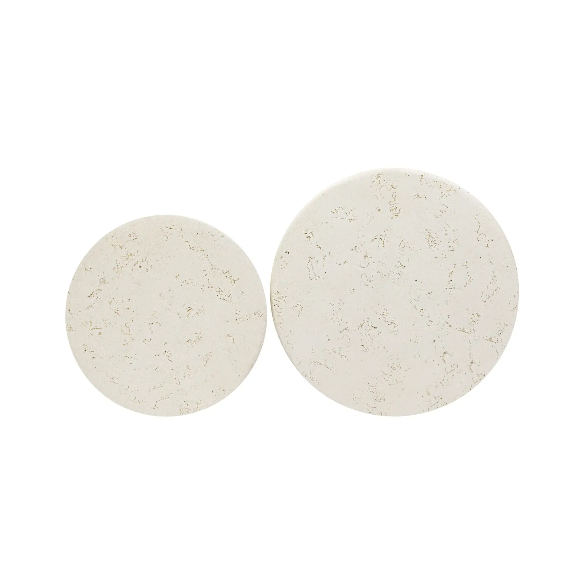 Zume White Concrete Nesting Tables Zume White Concrete Nesting Tables