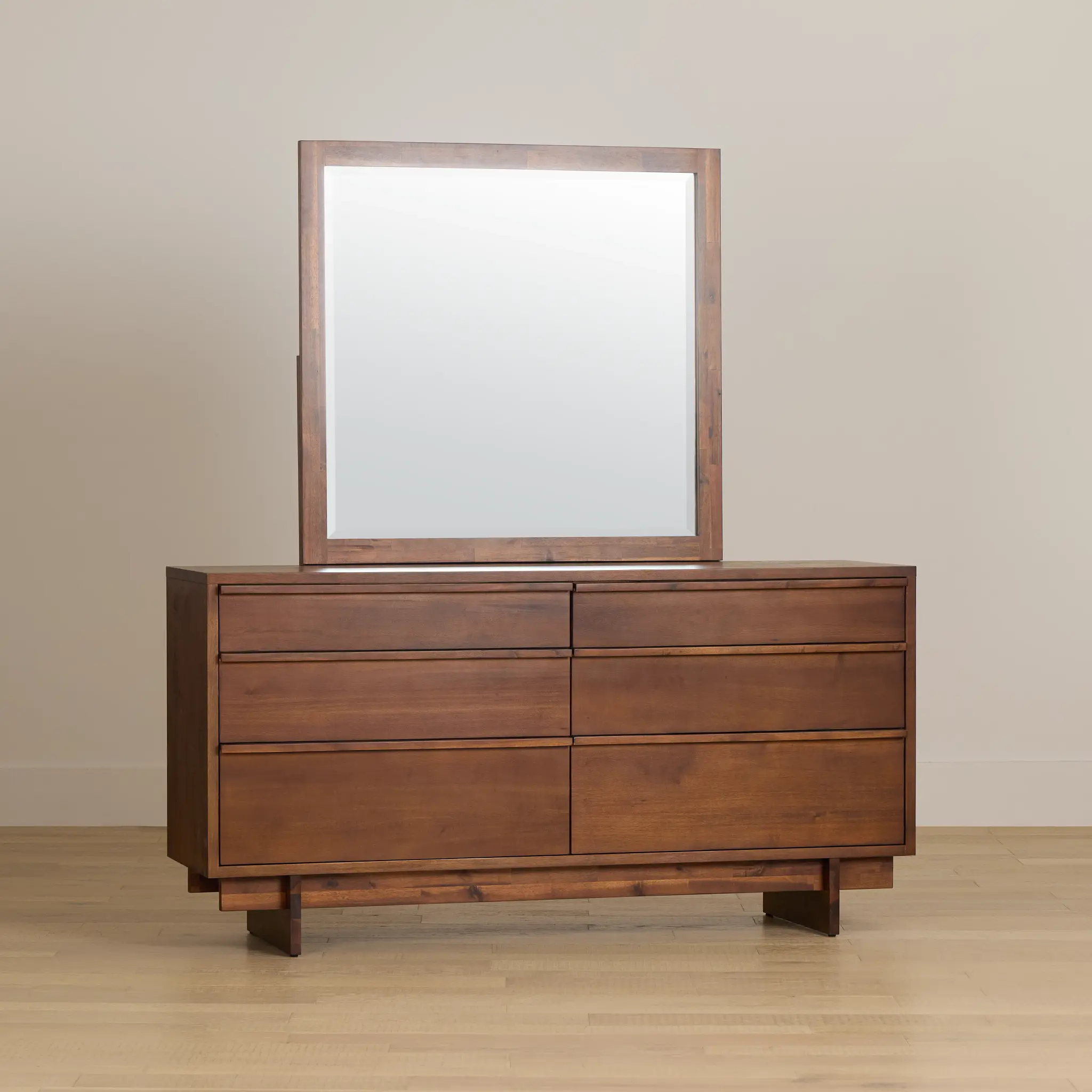 Bowery Dark Tone Dresser & Mirror Bowery Dark Tone Dresser & Mirror