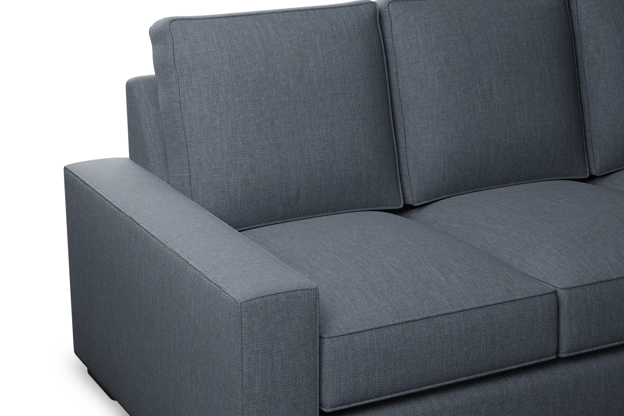 Edgewater Victory Dark Blue 84" Sofa W/ 3 Cushions Edgewater Victory Dark Blue 84" Sofa W/ 3 Cushions