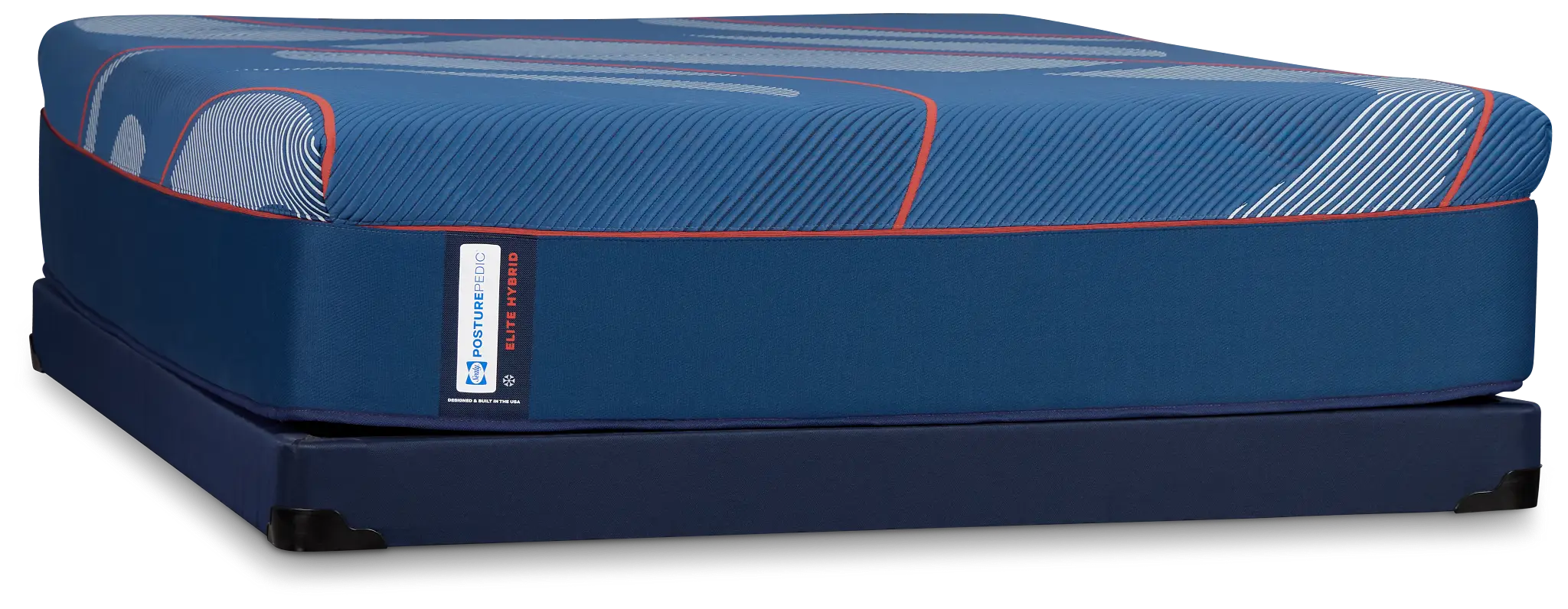 Posturepedic Elite Hybrid Brenham 2 Soft Low-profile Mattress Set Posturepedic Elite Hybrid Brenham 2 Soft Low-profile Mattress Set