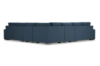 Edgewater Elite Blue Large Two-arm Sectional