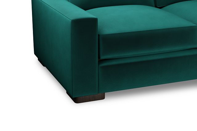 Edgewater Joya Green Small Two-arm Sectional