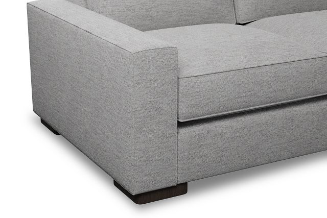 Edgewater Maguire Gray 96" Sofa W/ 3 Cushions