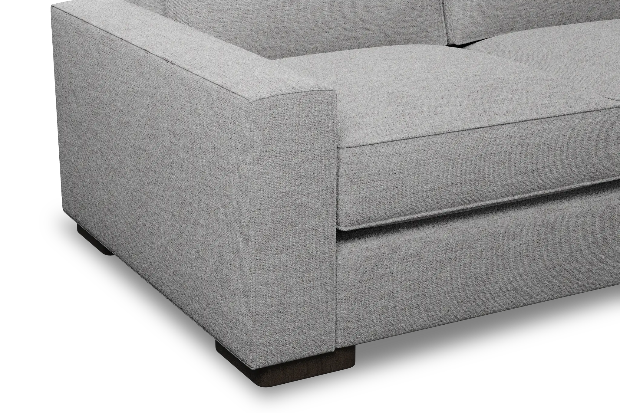 Edgewater Maguire Gray 96" Sofa W/ 3 Cushions Edgewater Maguire Gray 96" Sofa W/ 3 Cushions