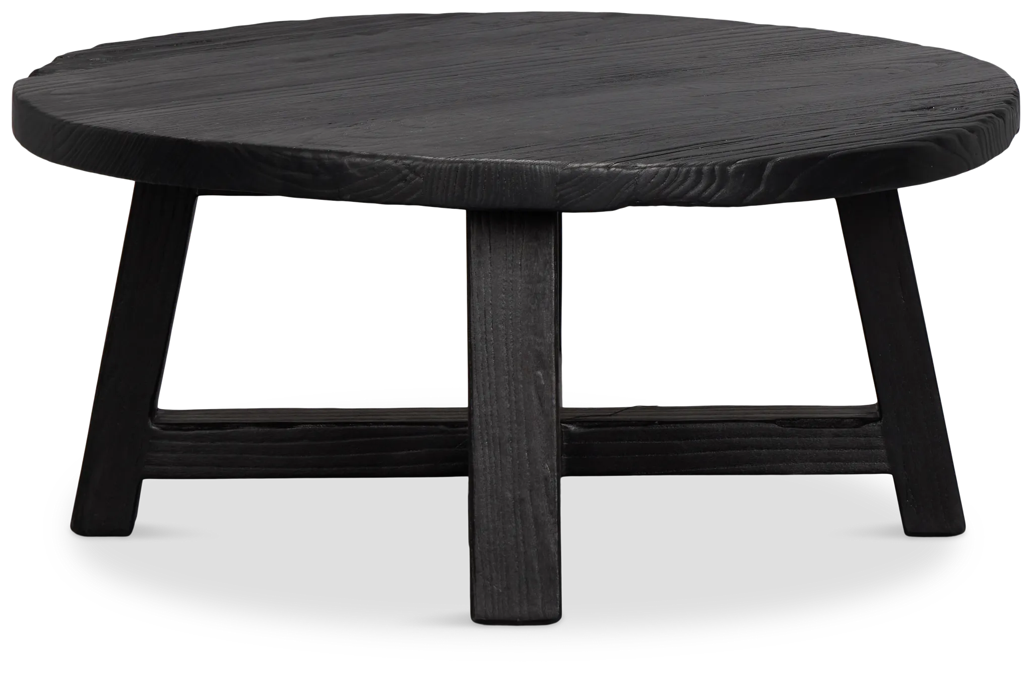 Ronan Black Round Coffee Table