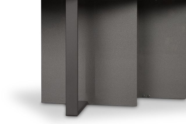 Oslo Gray Extension Rectangular Table