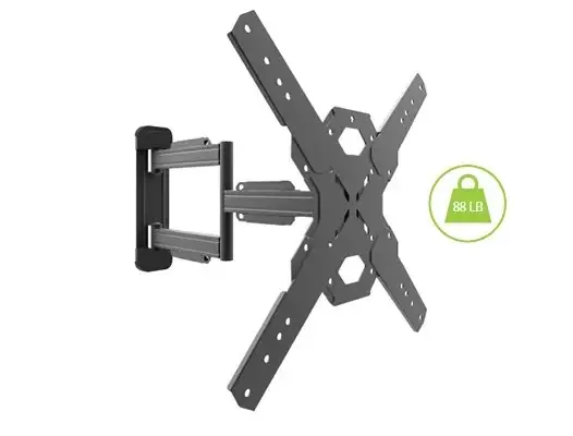 Kanto Ps300 Mount 26"-60" Black Full Motion Tv Wall Mount Kanto Ps300 Mount 26"-60" Black Full Motion Tv Wall Mount