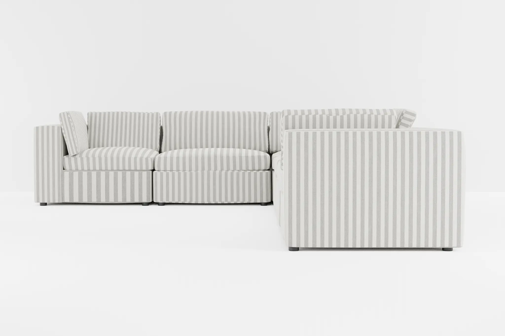 Destin Sea Lane Dark Gray Fabric 6-piece Modular Sectional Destin Sea Lane Dark Gray Fabric 6-piece Modular Sectional