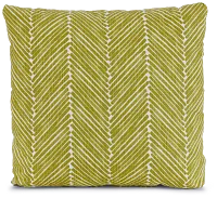 Griffen Green Fabric 20" Accent Pillow