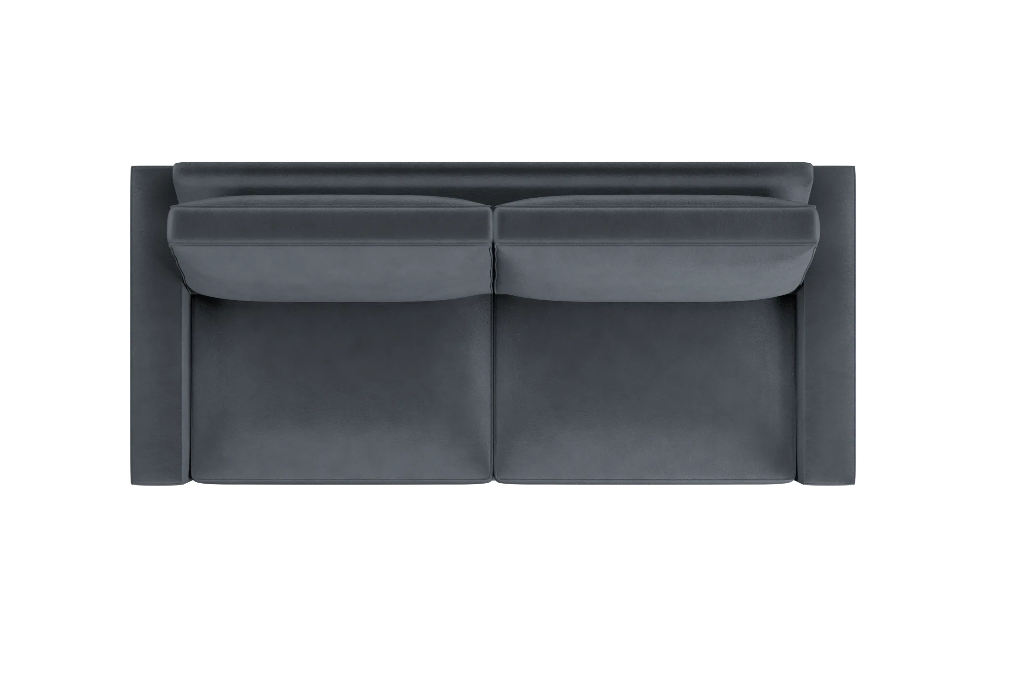 Edgewater Joya Gray 96" Sofa W/ 2 Cushions