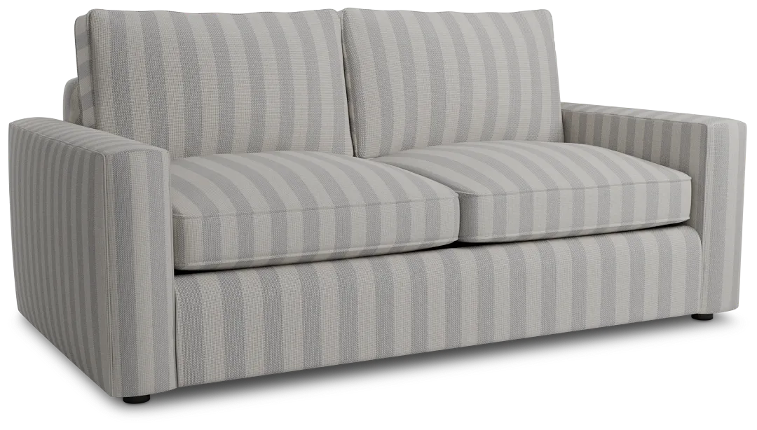 Siesta Sea Lane Light Gray Fabric Sofa